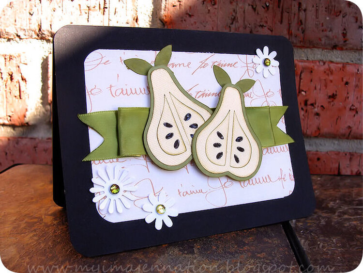 The Perfect Pear Card