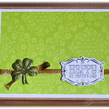 Quick St. Patrick&#039;s Day Card