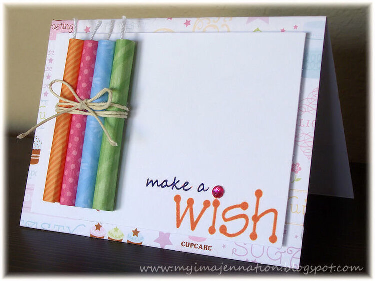 Make A Wish Bday Card