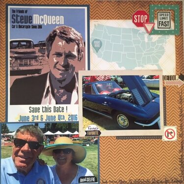 Steve McQueen Car Show