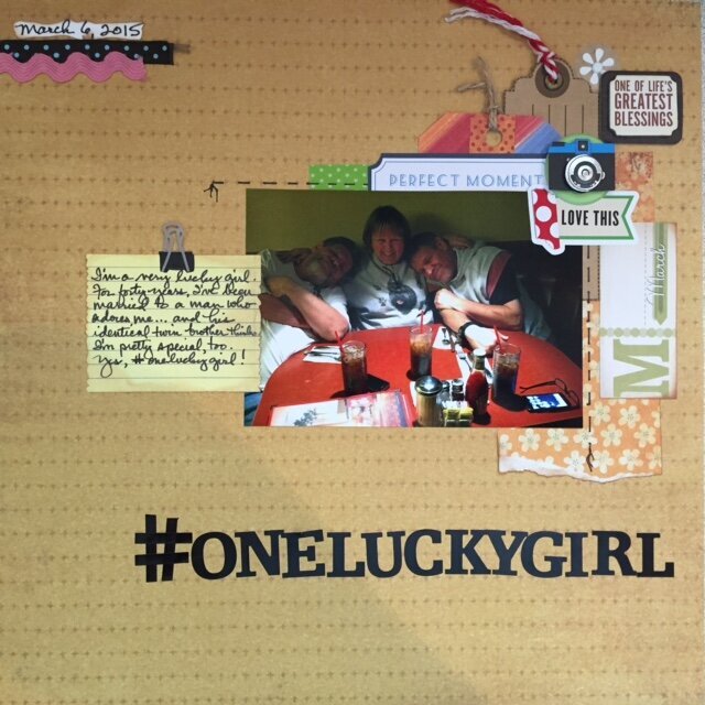 #One Lucky Girl
