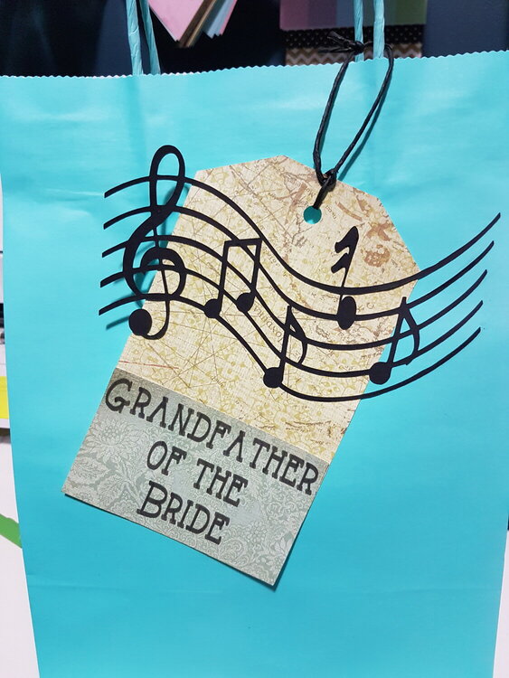 Gift Bag - Grandfather of the Bride