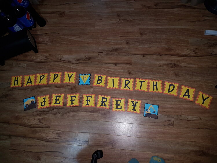 Happy 1st Birthday Jeffrey