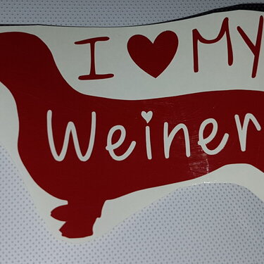 i Love my Weiner