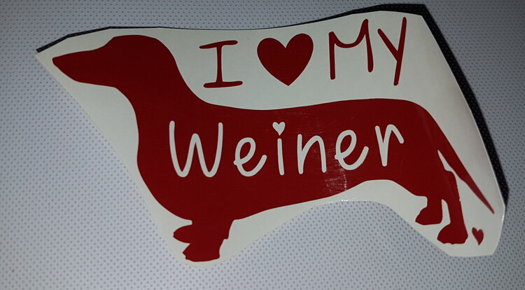 i Love my Weiner
