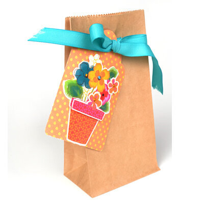 Gift Basket - Brown Bag - by sei