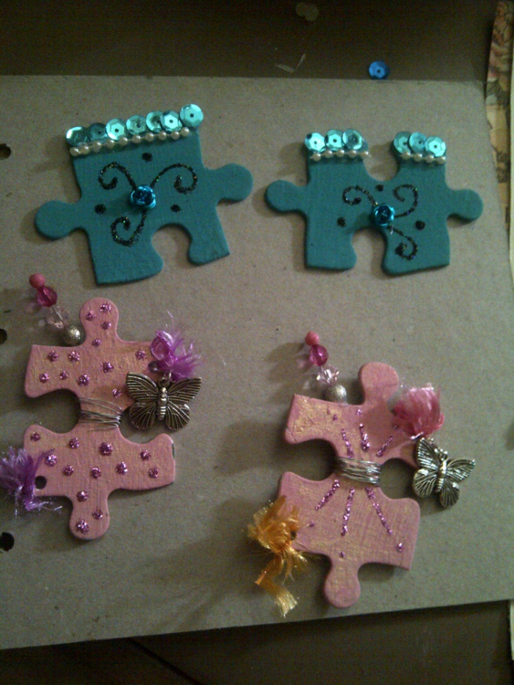 june/july altered puzzle piece swap