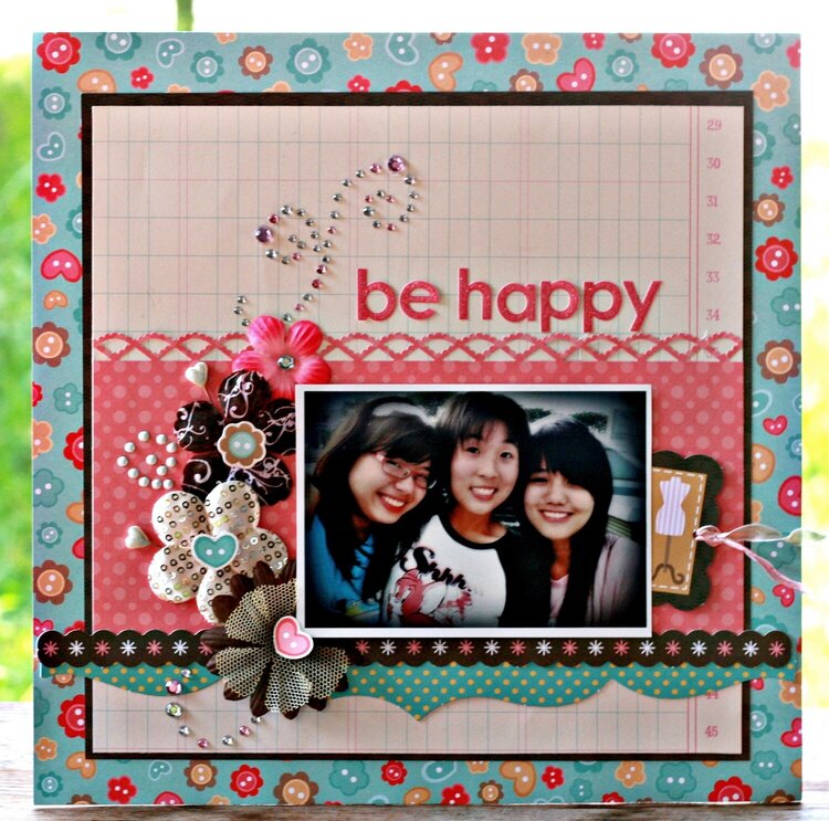 Be Happy - **My Little Shoebox - Sew Cute **