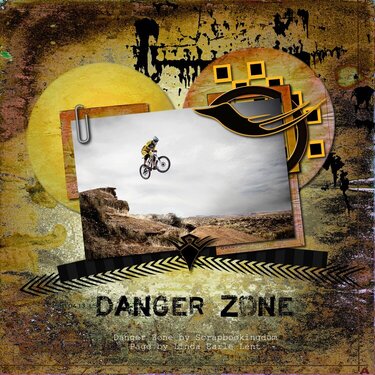Danger Zone Kit by Scrapbookingdom