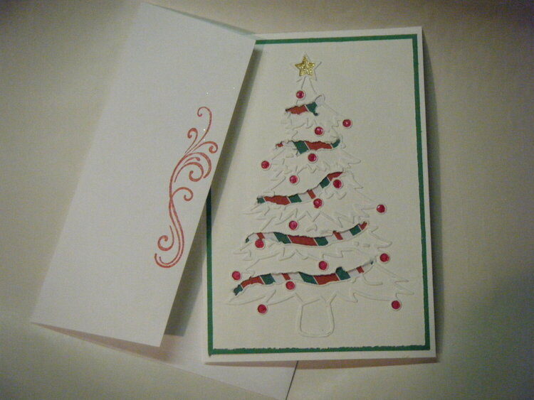 Christmas Tree Card Challenge