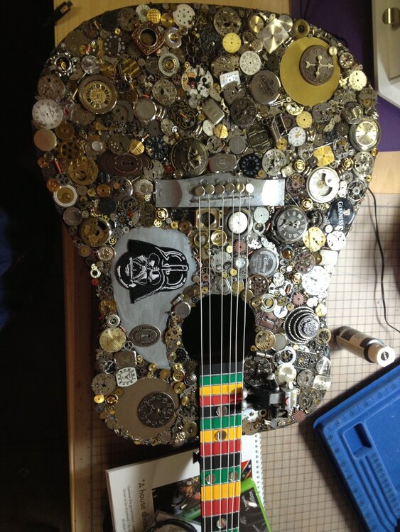 steampunk guitar