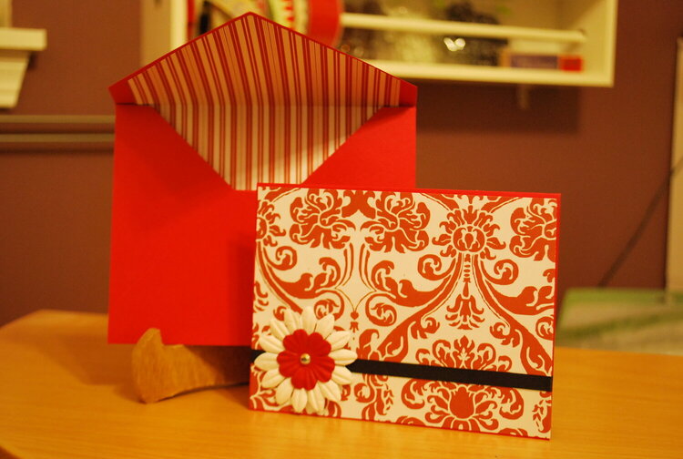 Card with Matching Envelope