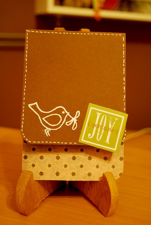 Mini Note Card