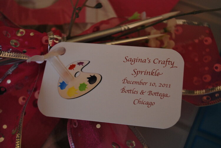 Baby Shower Tag