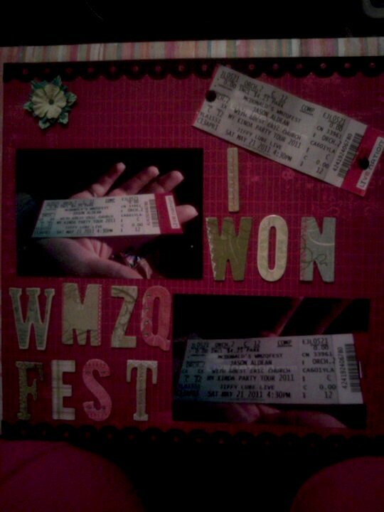 I won WMZQ FEST