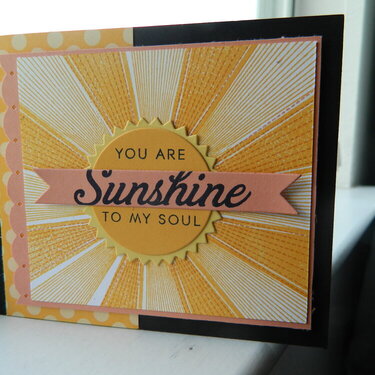 You Are Sunshine To My Soul