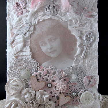 Shabby Lily Canvas