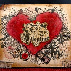 Grunge Valentine Card For My Guy