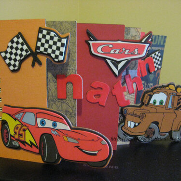 Cars Chipboard Album