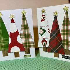 October Christmas Cards all Scraps