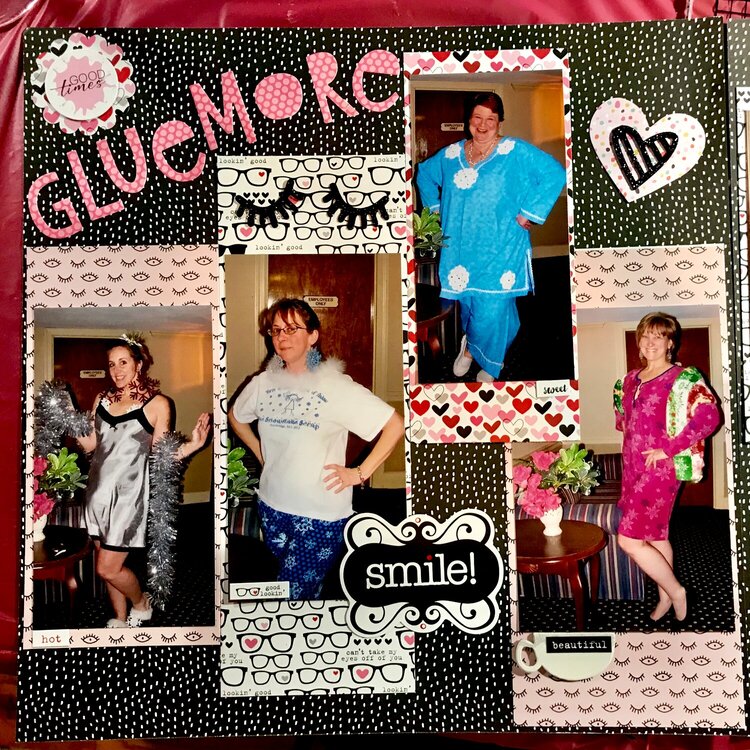 Gluemore Glam Girls Page 1