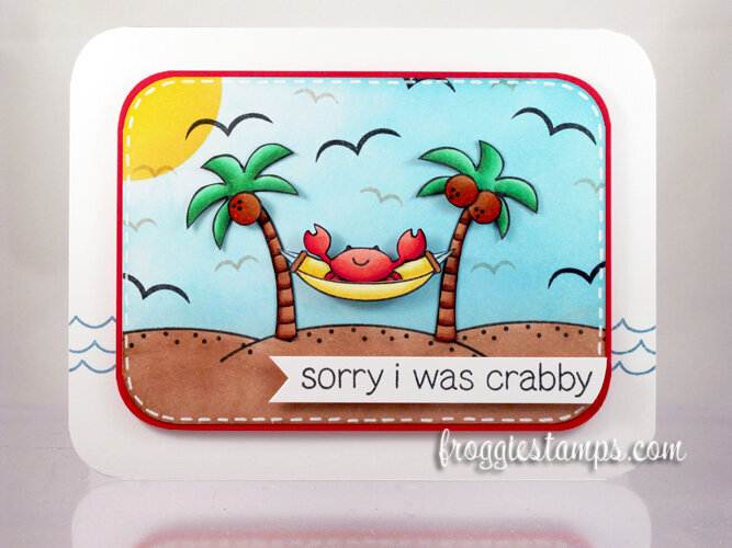 Sorry I was crabby!