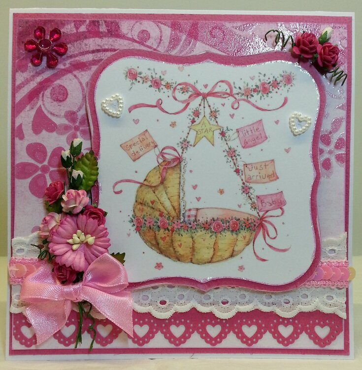 Baby Girl Card