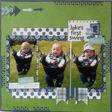 Jakes First Swing