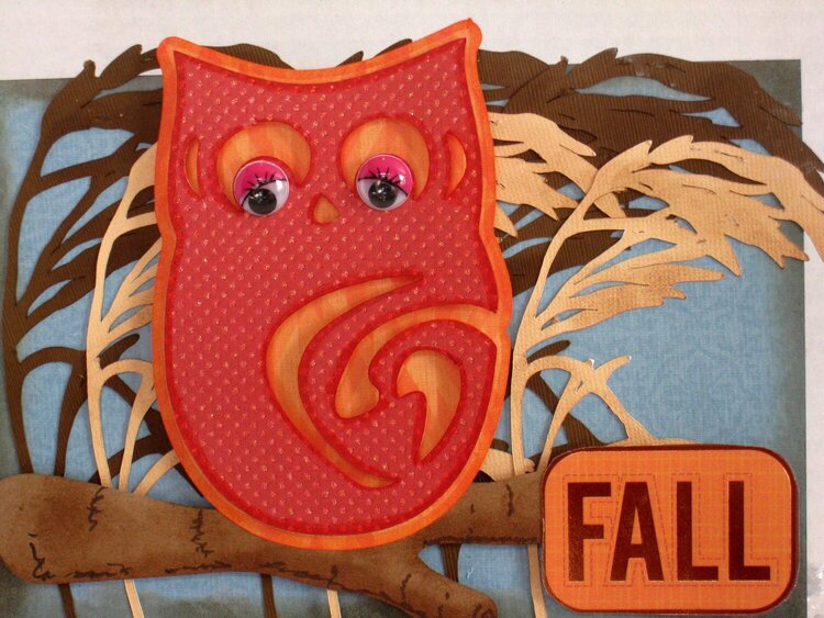 Fall greeting card