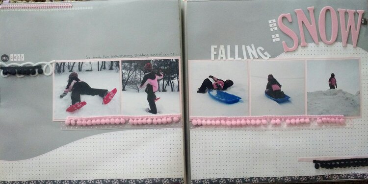 Falling in the Snow