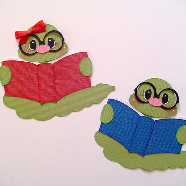 Bookworms Paper Piecing