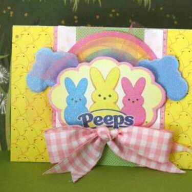 Easter Peeps Card