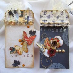 Autumn Glitz Tags **PaperHaus Magazine DT**