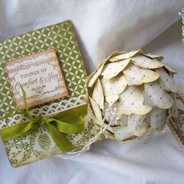 Card and Keepsake Ornament **Handmade Holidays Blog Hop**