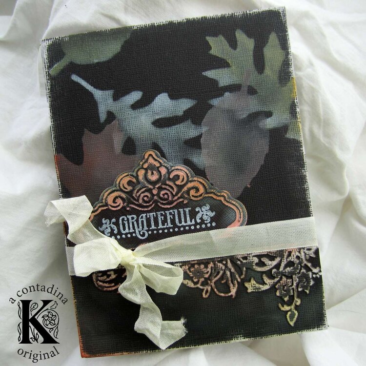 Autumn Card **Sizzix DT**