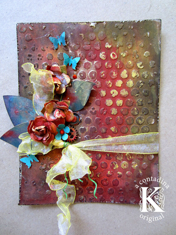 Faux Rust Effect **Scraps of Darkness Educator**