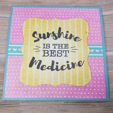 Sunshine is the Best Medicine BoBunny Summer Mood