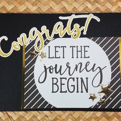 Quick and Easy Rad Grad Card with Simple Stories