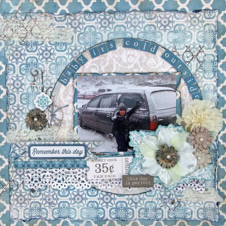 **My Creative Scrapbook** Baby it&#039;s cold outside