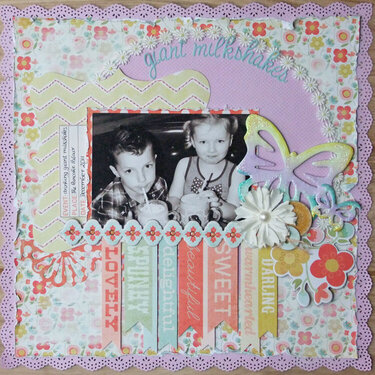 **My Creative Scrapbook** Giant Milkshakes