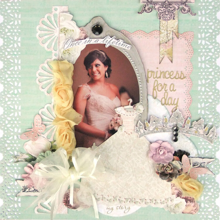 ** My Creative Scrapbook** Princess for a day