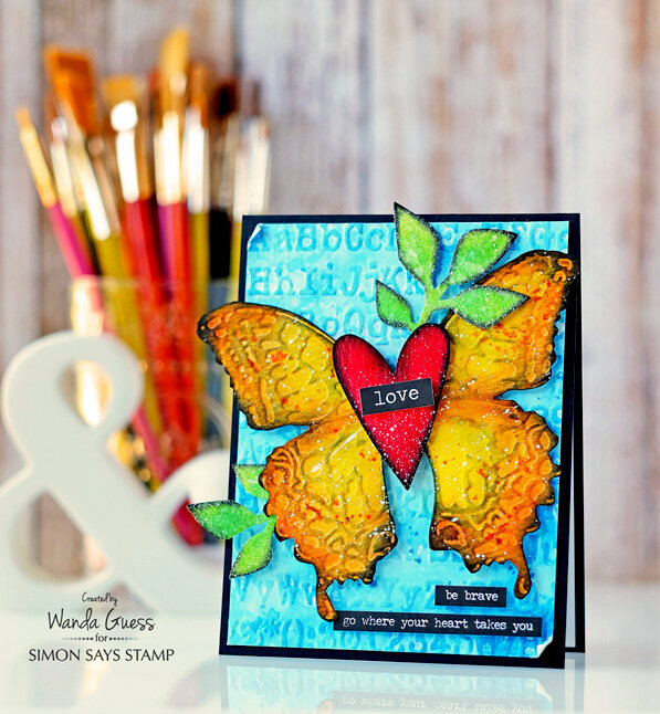 Artful Butterfly Card
