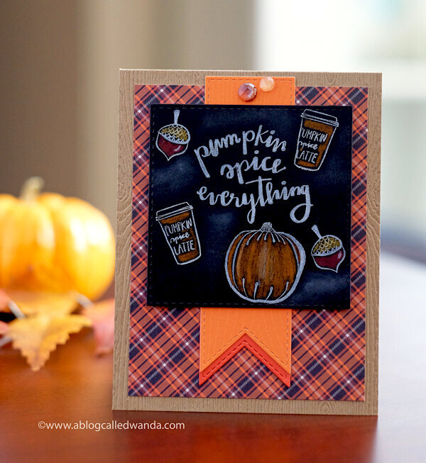 Pumpkin Spice Everything Card!
