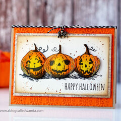 Halloween Card with Tim Holtz Supplies!