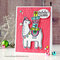Festive Llama Christmas Card