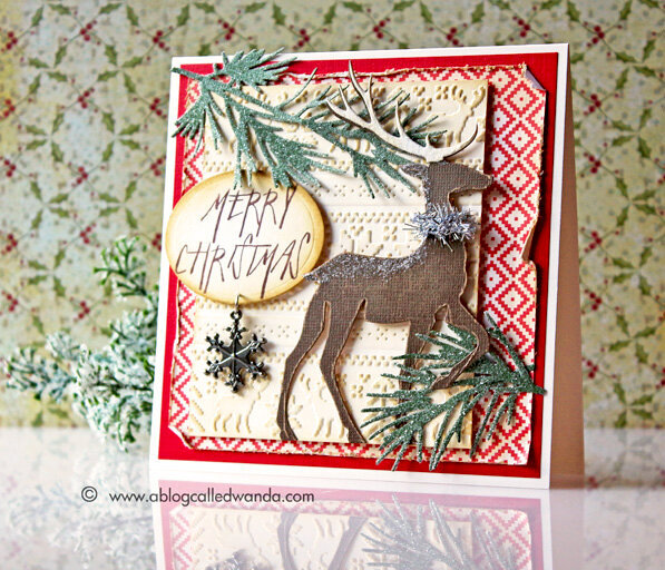 Proud Deer Christmas Card