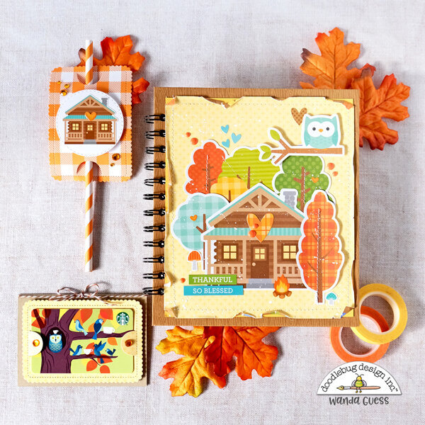 Gratitude Journal and Gift Card with Doodlebug Great Outdoors