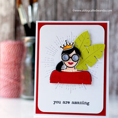 You are Amazing card!