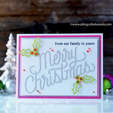 Retro Sparkly Christmas