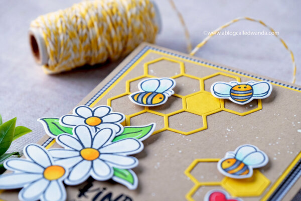 Busy Bees Thank You Card